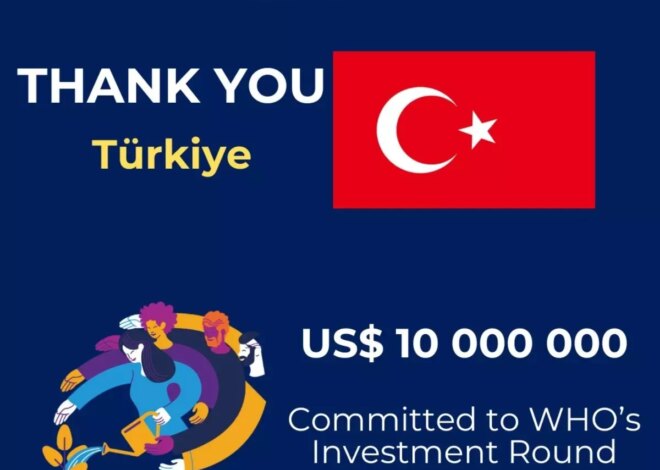 DSÖ, Türkiye’ye 10 Milyon Dolarlık Bağışın Teşekkürünü İletti